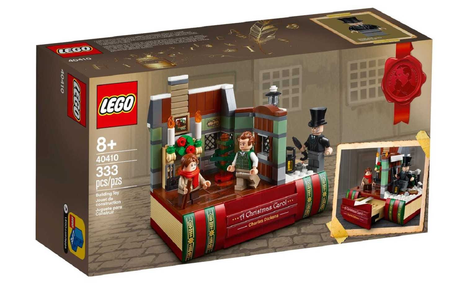 LEGO Exklusiv Set Charles Dickens Eine Weihnachtsgeschichte Limitiert