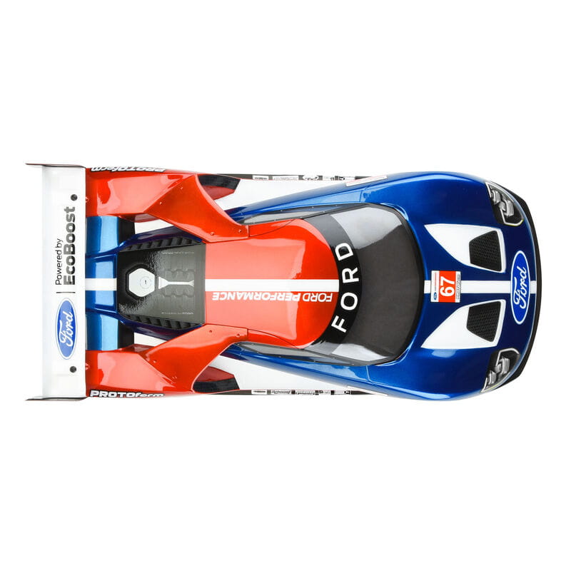 Protoform Ford GT Light Weight Clear Karosserie_ 190mm - RC-Zubehoer