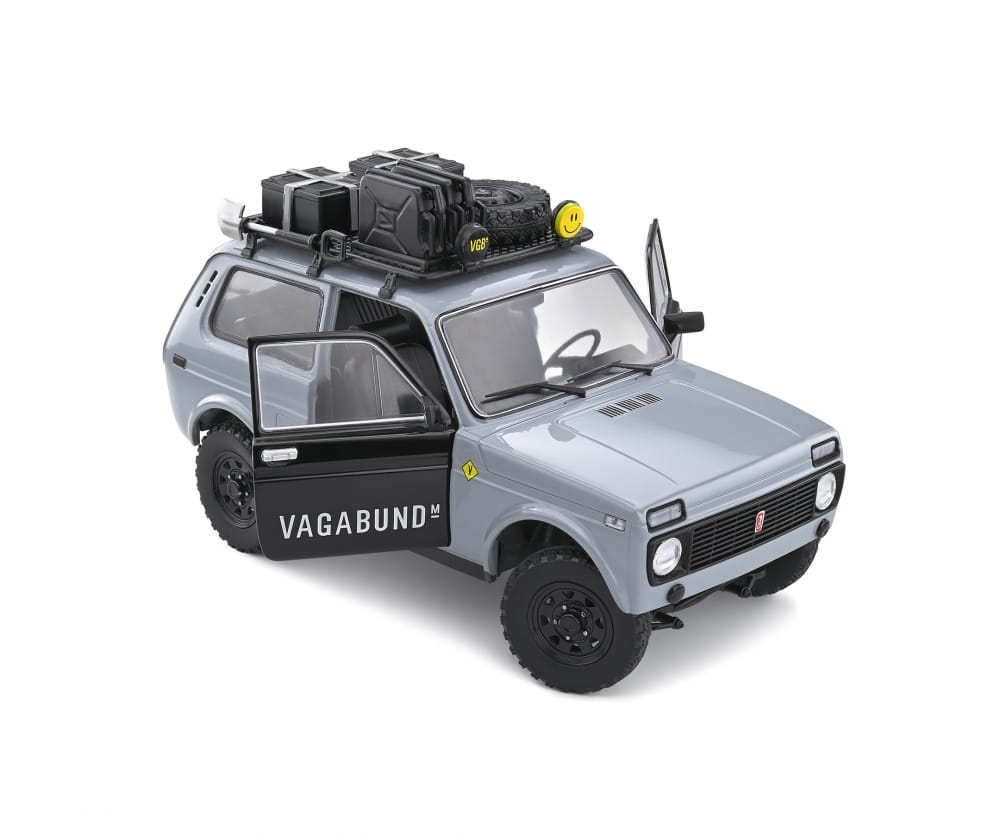 Solido 1:18 Lada Niva grau