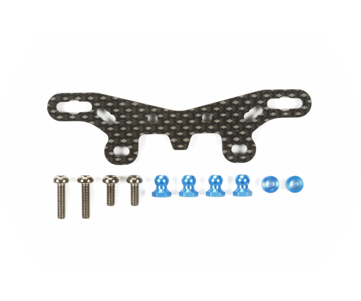 Tamiya TT-02S Dämpferbrücke Vorn Carbon Tamiya TT-02S Dämpferbrücke Vorn Carbon