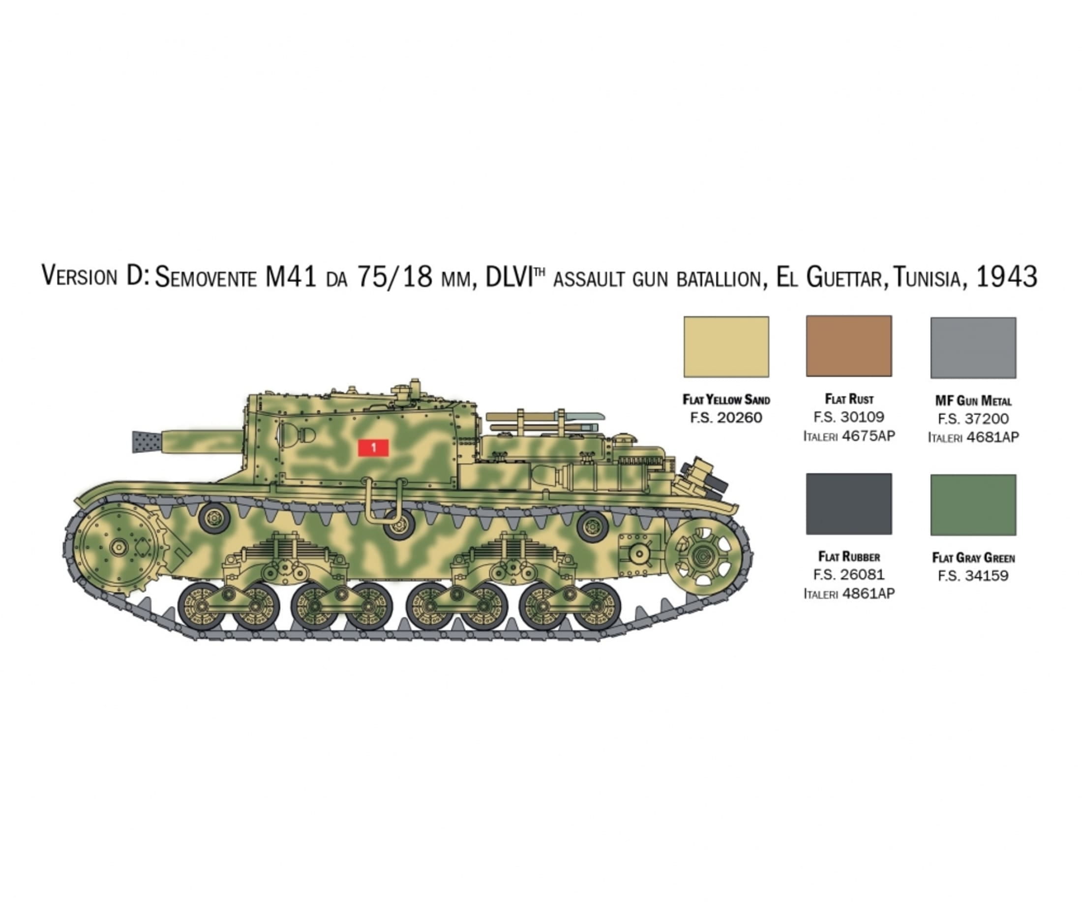 italeri 1 56 italienische panzer semoventi plastik modellbausatz Italeri 1_56 Italienische Panzer - Semoventi Plastik Modellbausatz - RC-Zubehoer