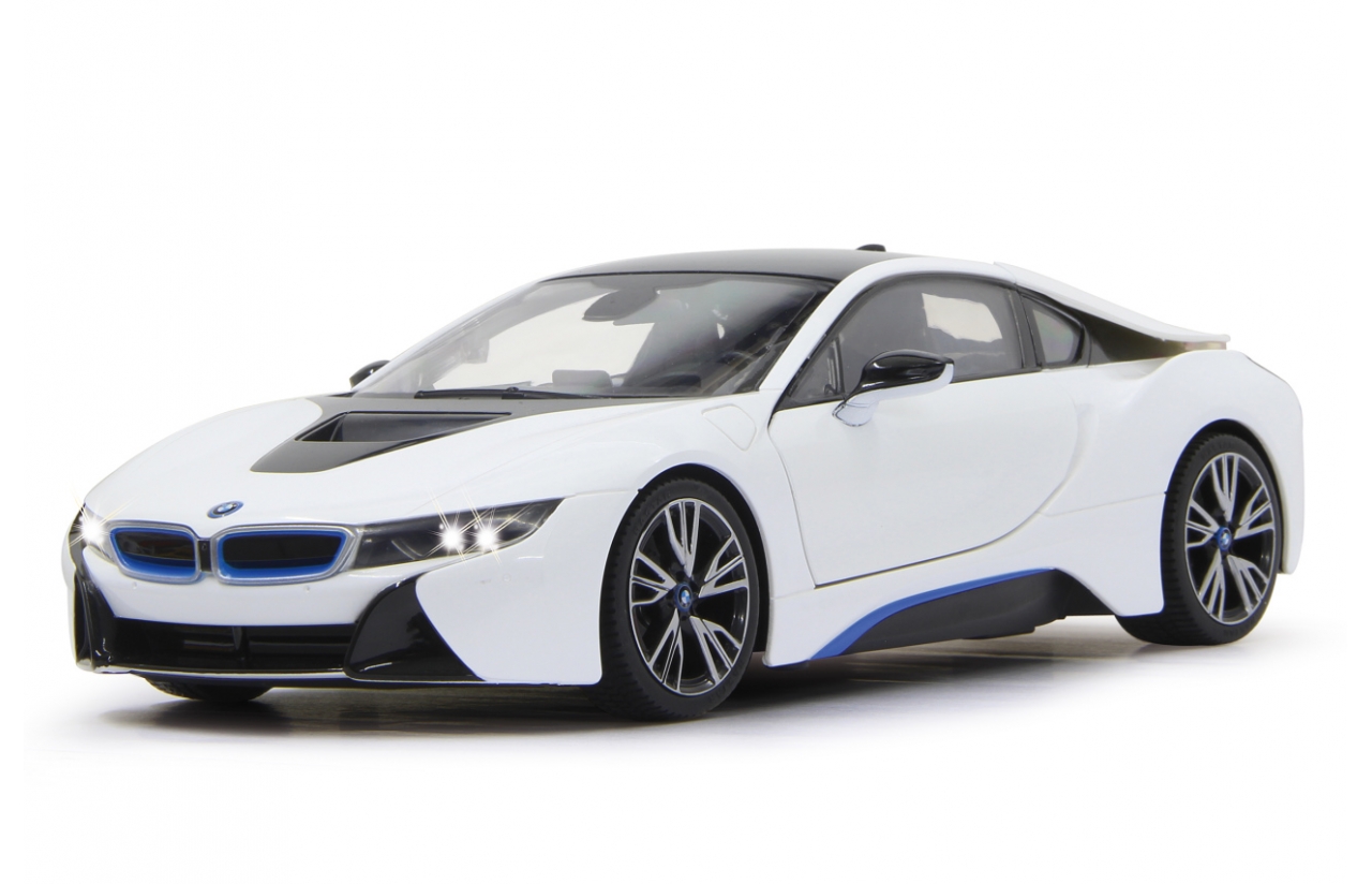 Jamara BMW I8 1:14 weiß Tür fernbedienbar 2,4Ghz