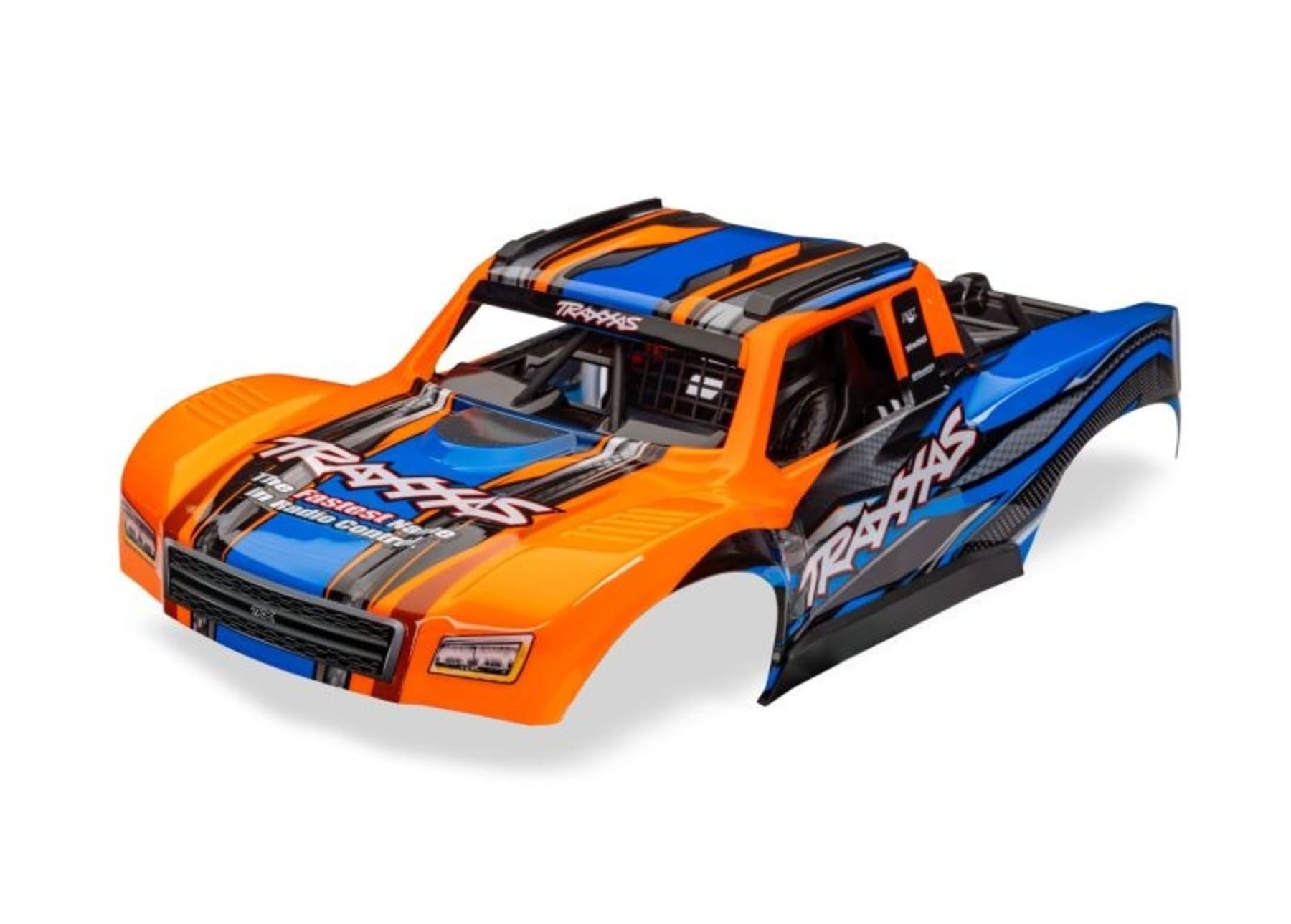 Karosserie orange fuer Mini Slash 4x4 fuer RC Modelle