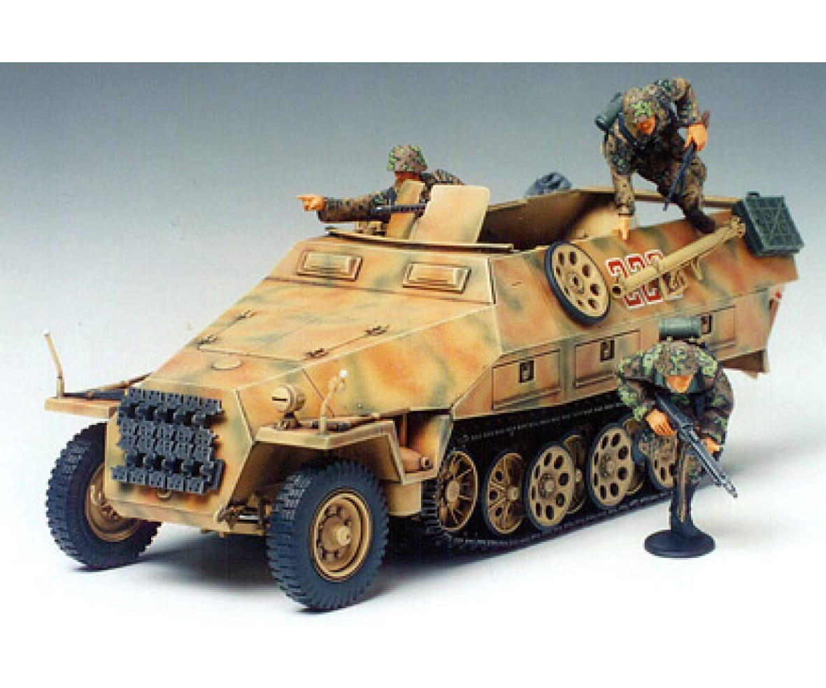 Tamiya WWII SdKfz.251/1 Halbketten Transporter 1:35 Plastik Modellbau Militär Bausatz