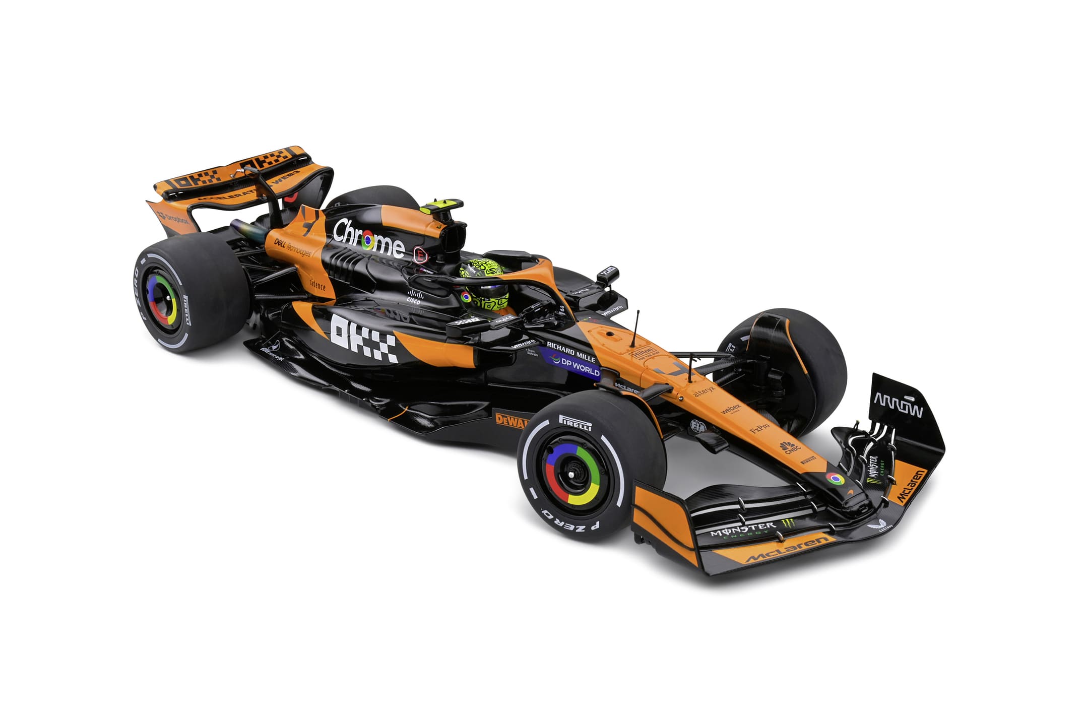 Solido 1_18 McLaren F1 Team MCL38 Modellauto von L Norris