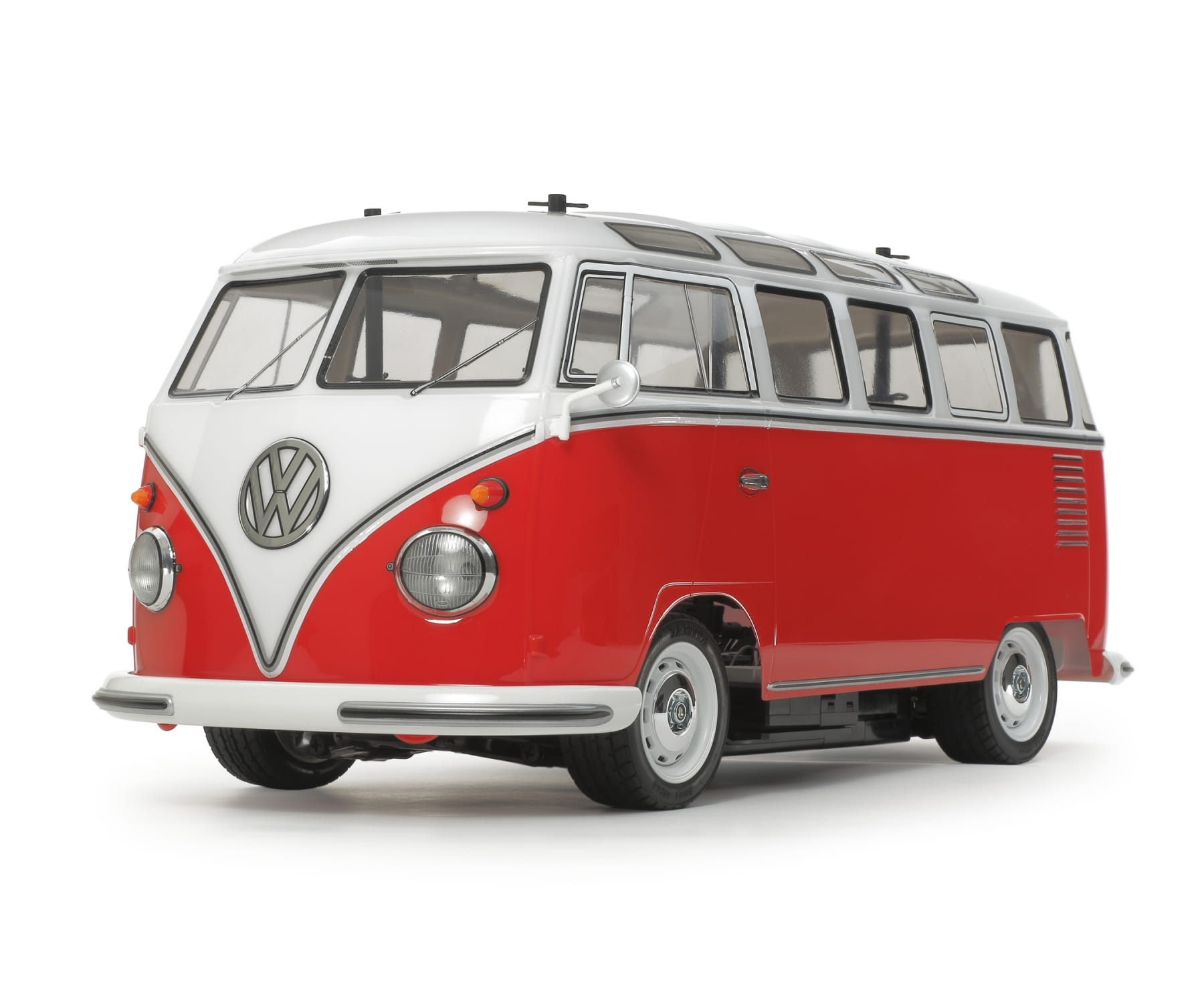 Tamiya VW Bus T1 Karosserie 1_10 Body Set M-Chassis Tamiya VW Bus T1 Karosserie 1_10 Lexan unlackiert fuer M-Chassis