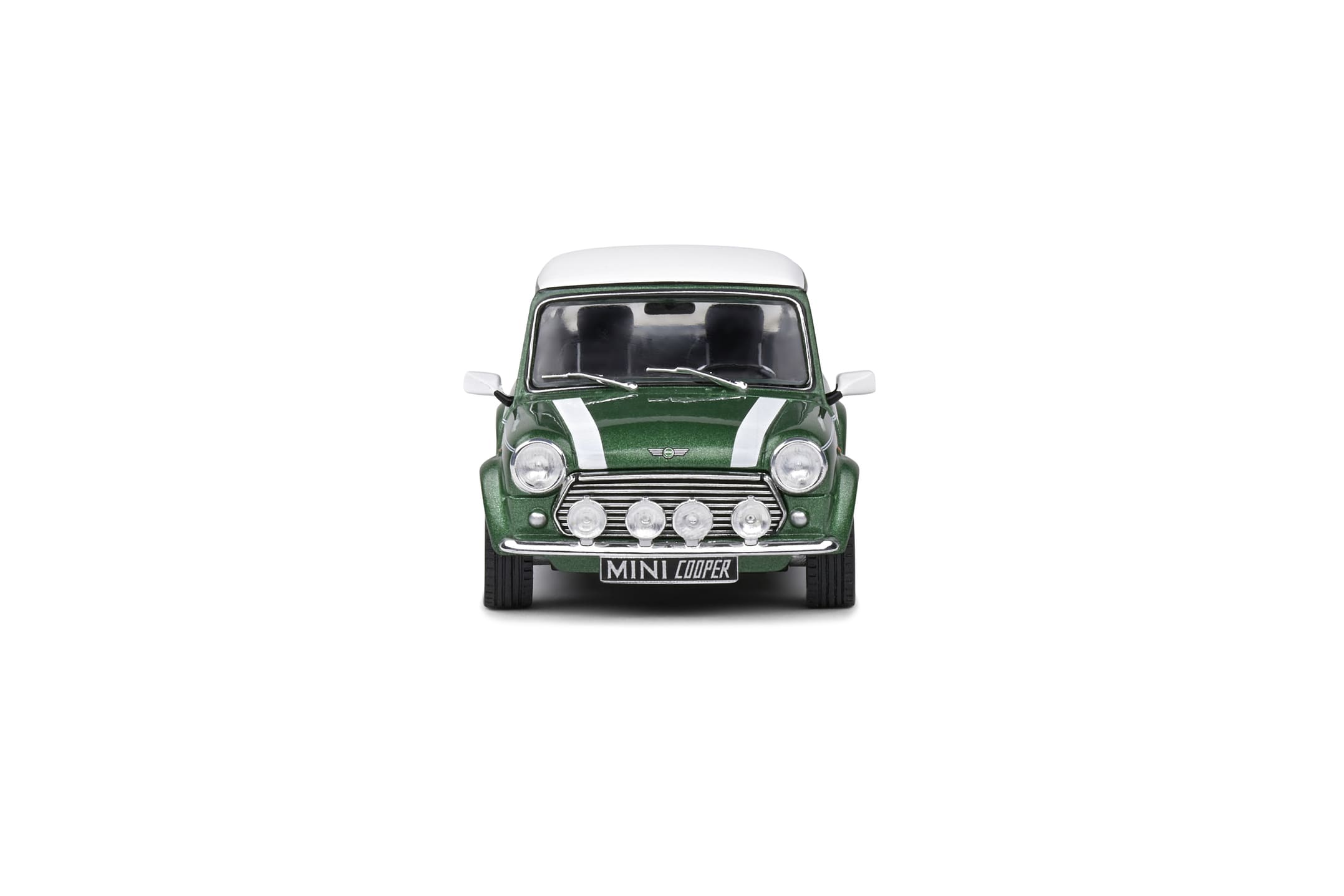 Mini Cooper S 1994 Modellauto in British Racing Green 1_43 Massstab von Solido