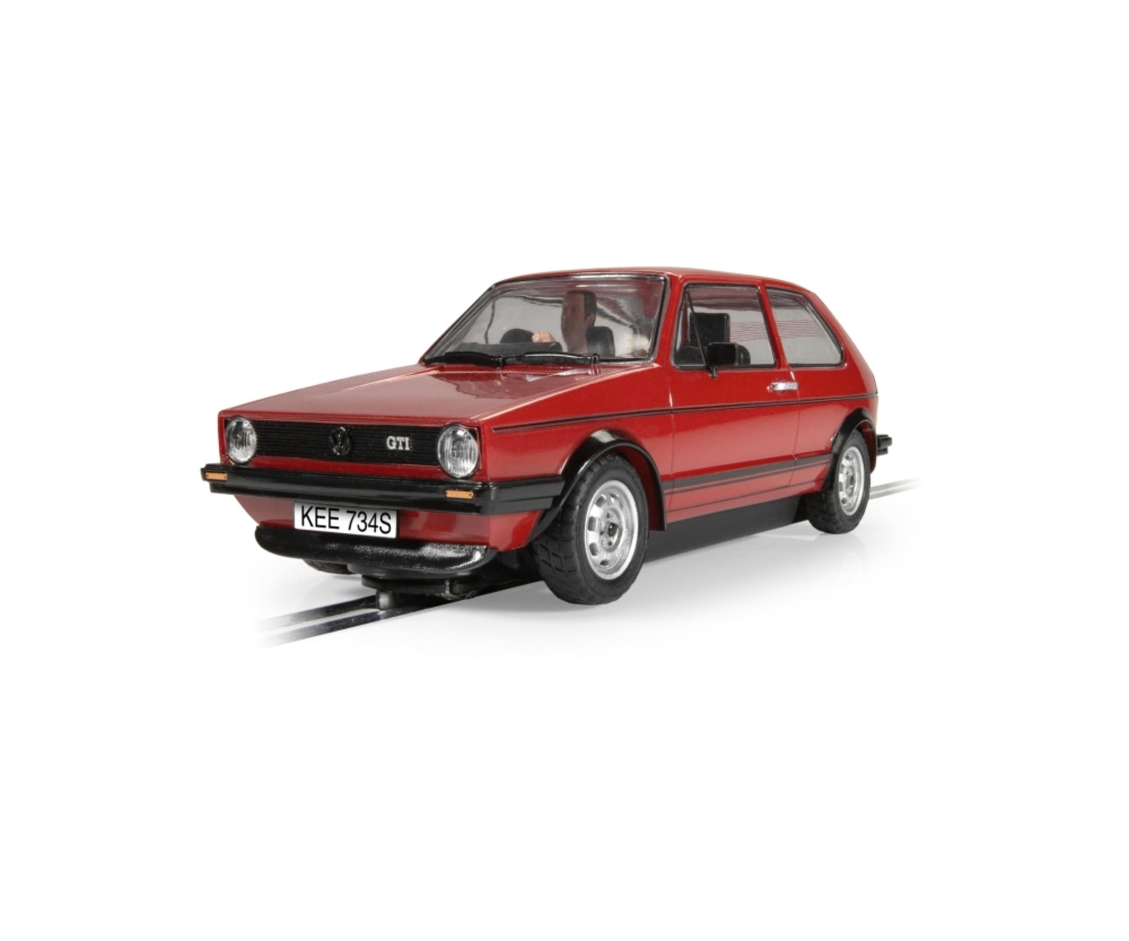 Scalextric 1_32 Volkswagen Golf GTI Mk.I Slotcar - Rennbahnauto - RC-Zubehoer
