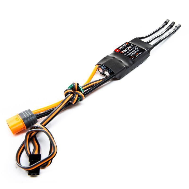 Spektrum Flug Regler Avian 45 Amp Brushless Smart ESC 3S-6S - RC-Zubehoer