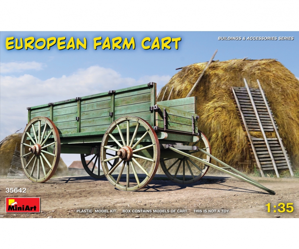 MiniArt 1_35 Heuwagen Landwirtschaftl. Plastik Modellbau - RC-Zubehoer