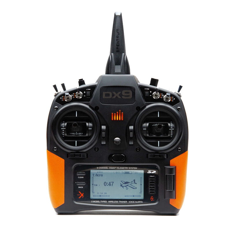 Spektrum Orange Grip Set w_ Tape_ DX9 - RC-Zubehoer