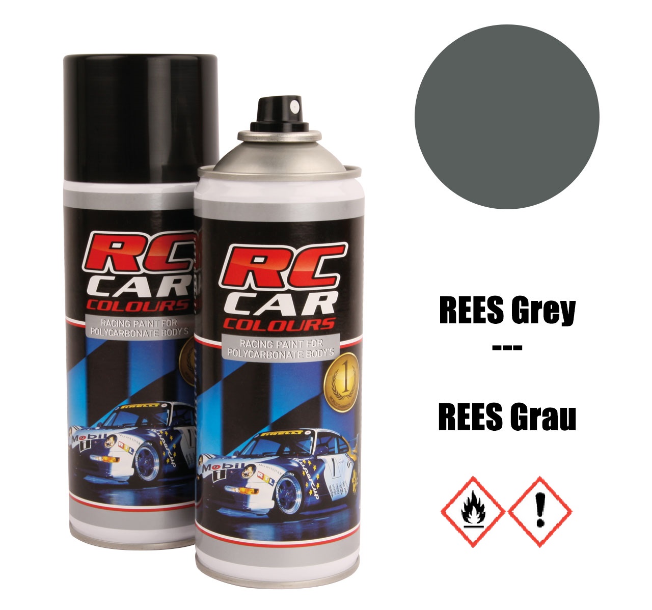 Robitronic Lexan Farbe Grau Nr 952 150ml