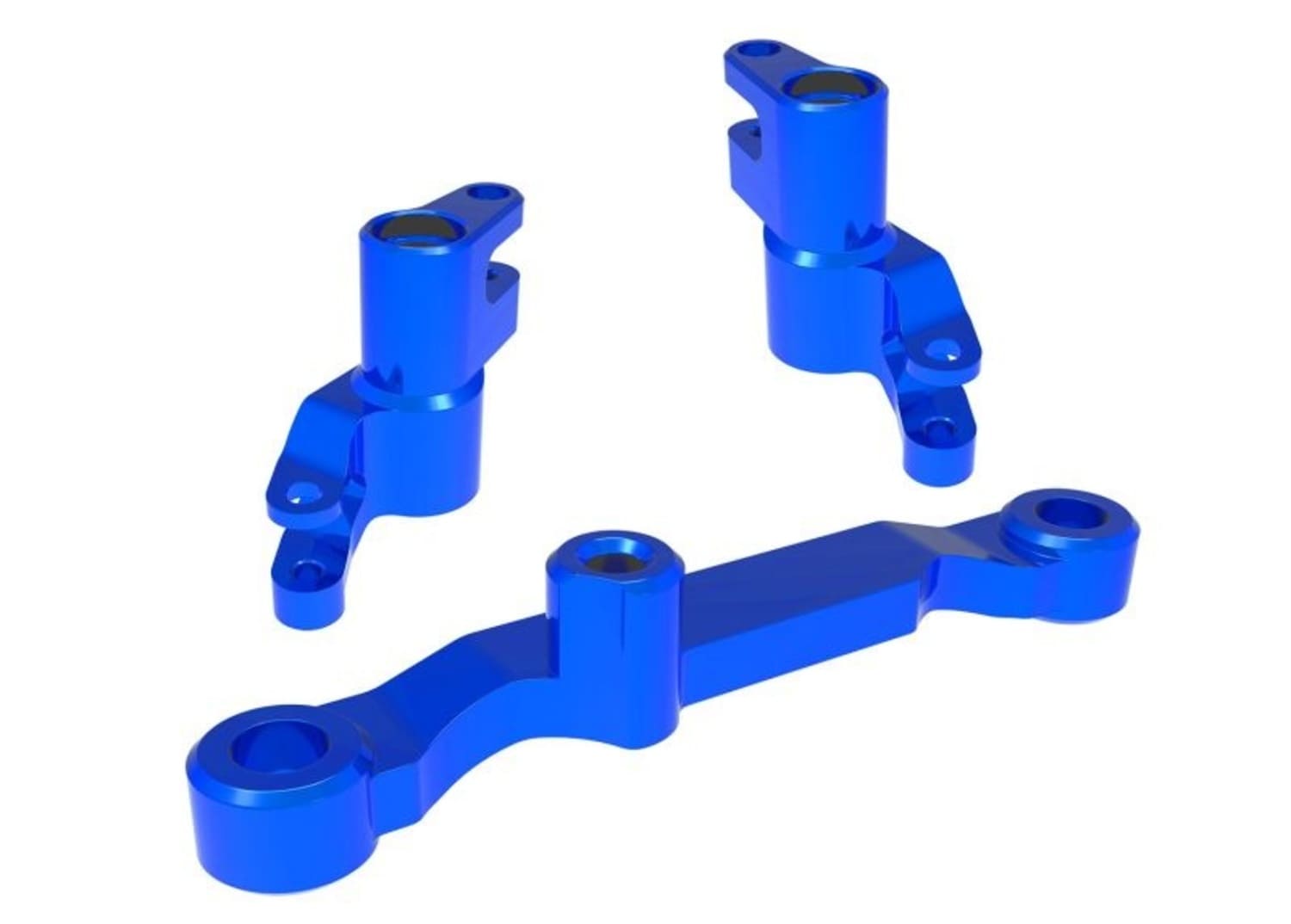 Traxxas Lenkung Umlenkung 6061-T6 Alu blau - RC-Zubehoer