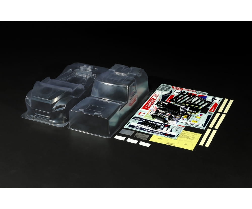 Tamiya Buggyra Fat Fox Karosserie inkl. Anbauteile transparent unlackiert