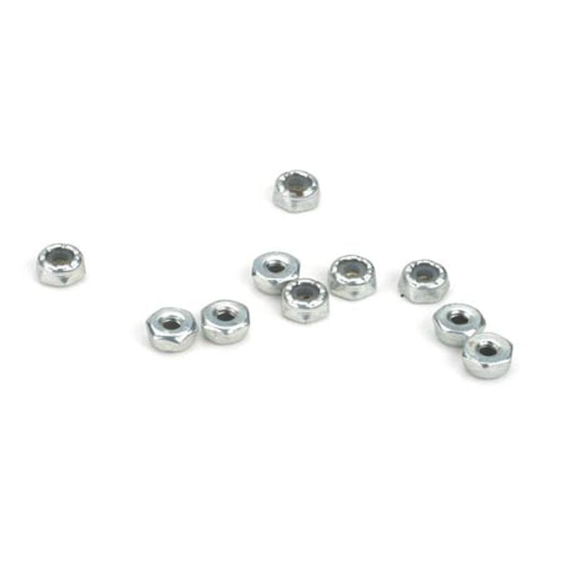Losi 4-40 1_2 Muttern Stahl _10_ - RC-Zubehoer
