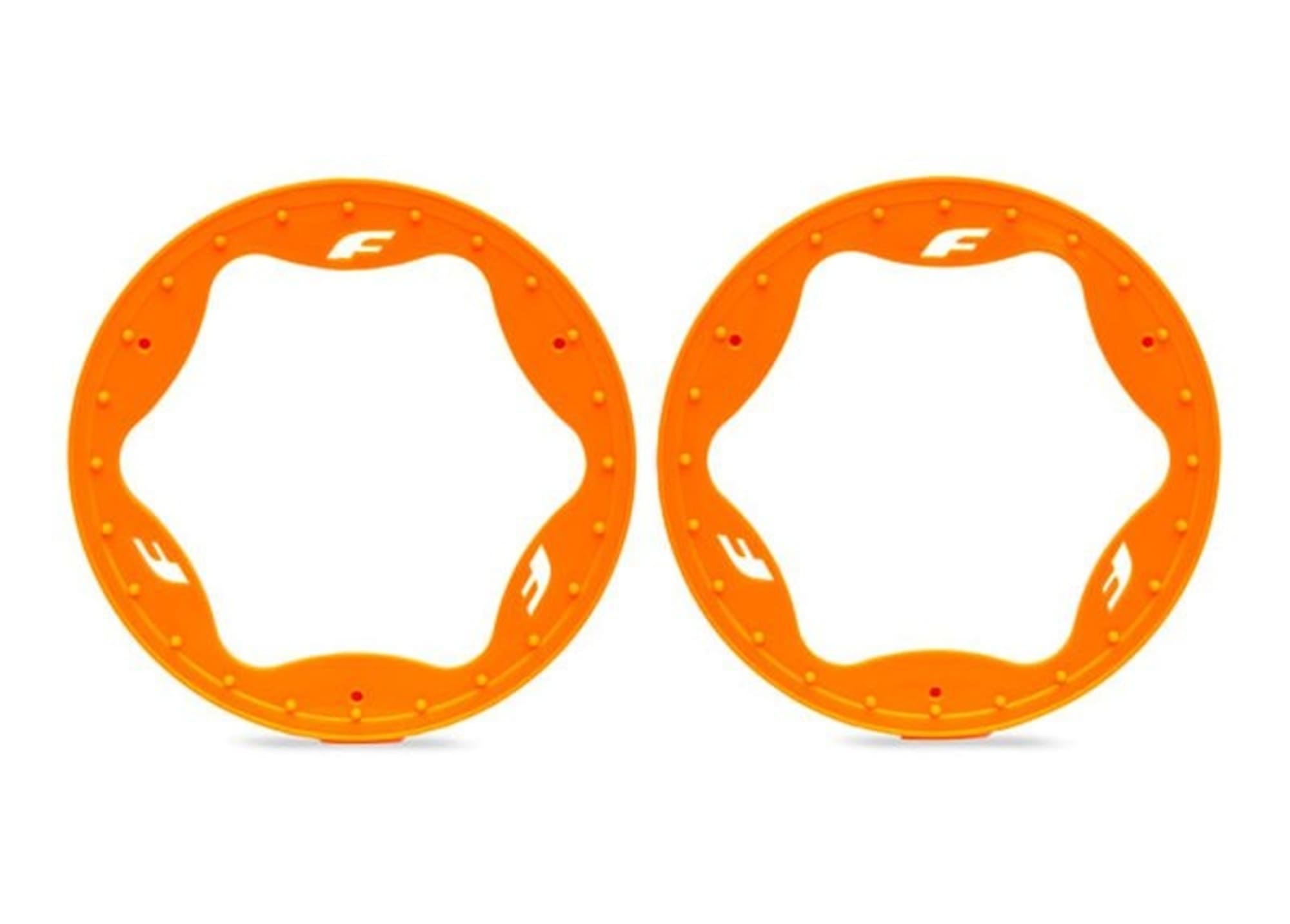 Traxxas Beadlock Ringe hi orange fuer Funco fuer RC Modelle