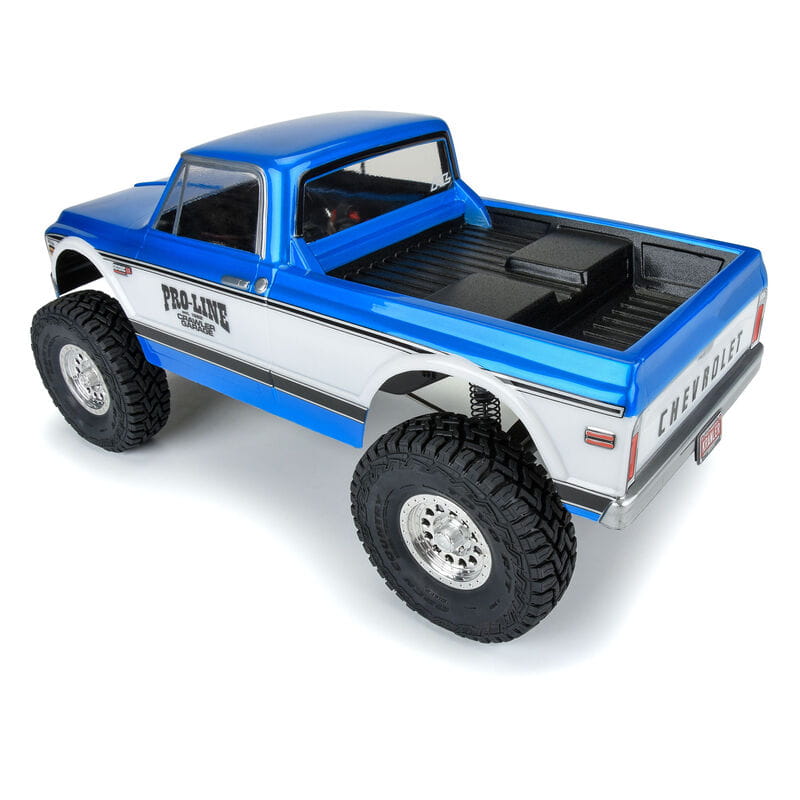 Proline Karosserie 1_10 Chevy K-10 Unlackiert fuer  12.3_ Radstand - RC-Zubehoer