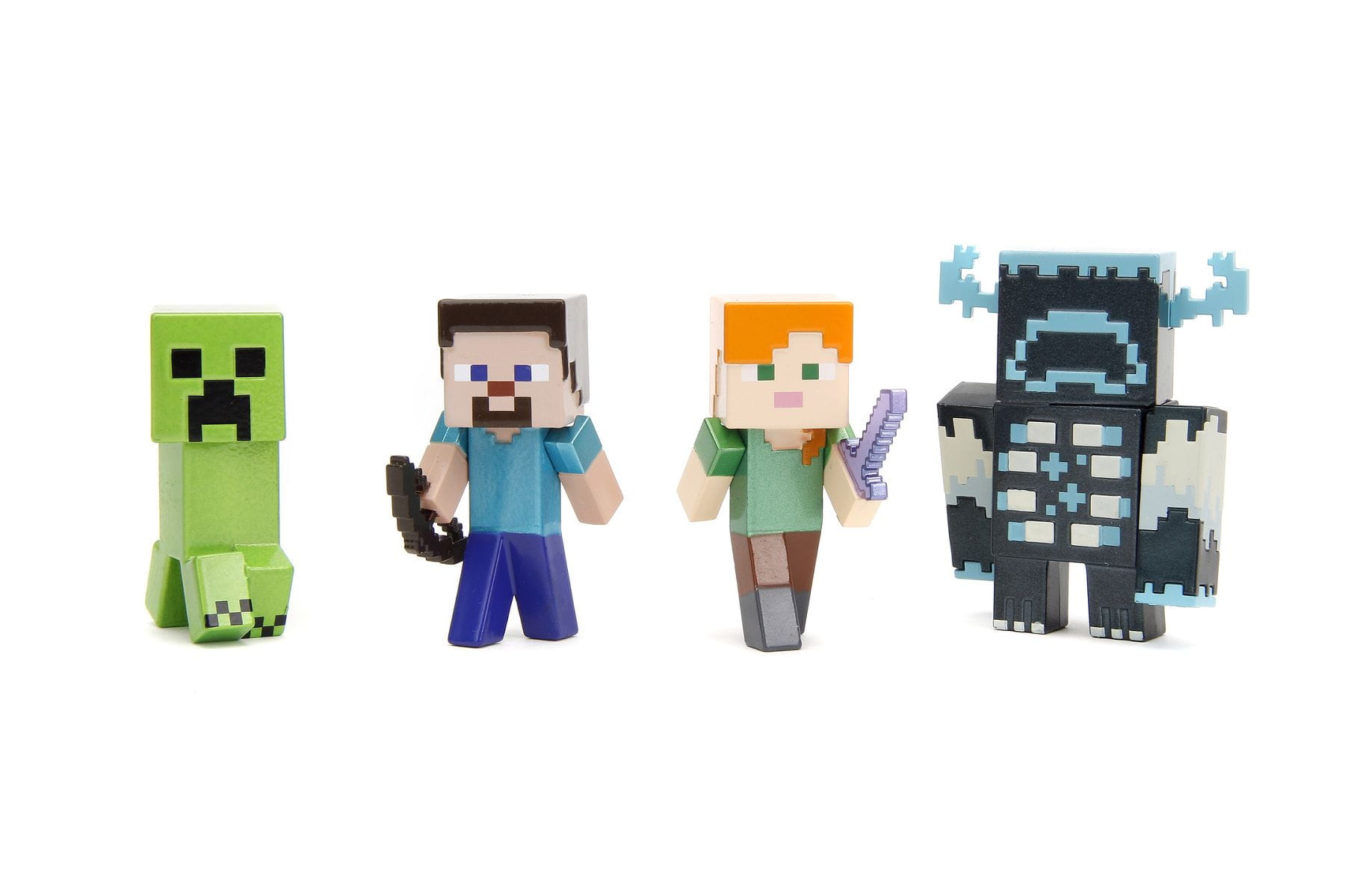 Jada Minecraft 4-Pack 2.5_ Figuren - RC-Zubehoer