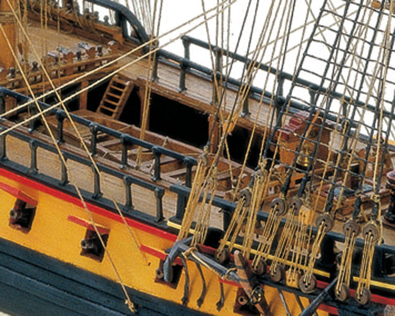 HMS Surprise Schiffsmodell Bausatz im Massstab 1_75 von Mamoli
