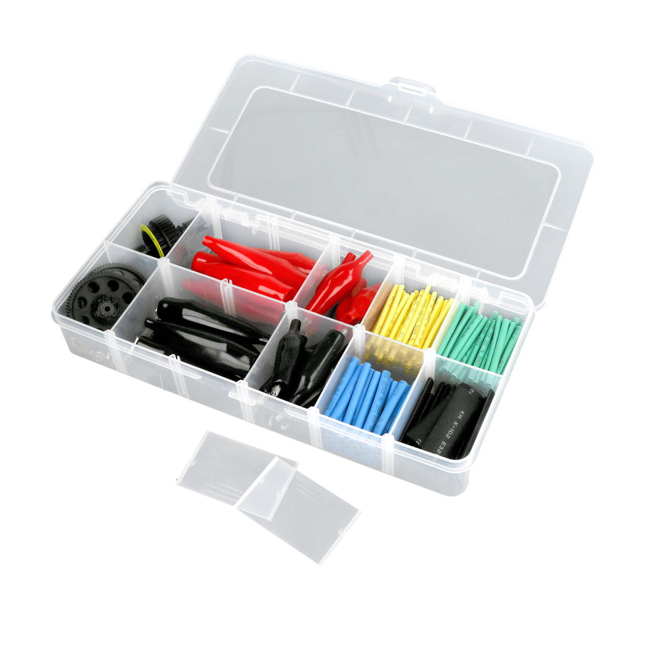 Robitronic Sortierkasten 12 Faecher variabel 260x125x43.5mm - RC-Zubehoer