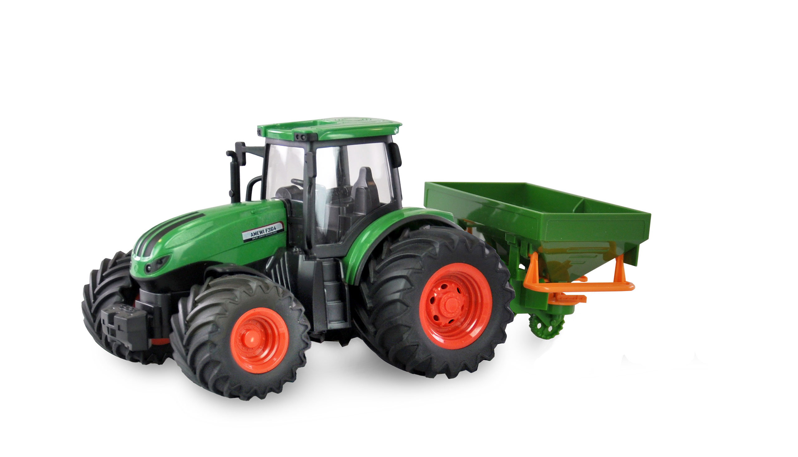 Amewi RC Traktor mit Duengerstreuer 1_24 RTR gruen - RC-Zubehoer