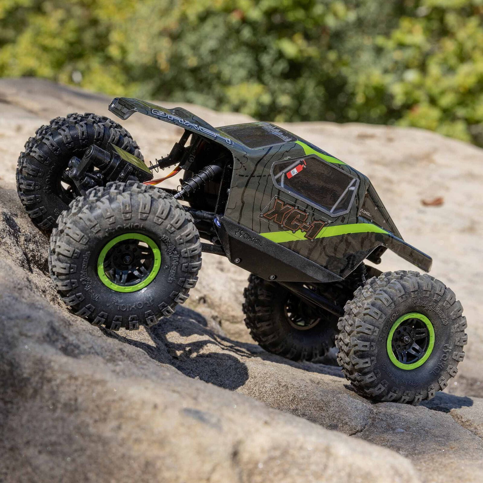 Axial RC AX24 Crawler XC-1 1:24 4WD RTR grün, Akku, Ladegerät Axial RC AX24 Crawler XC-1 1:24 4WD RTR grün, Akku, Ladegerät