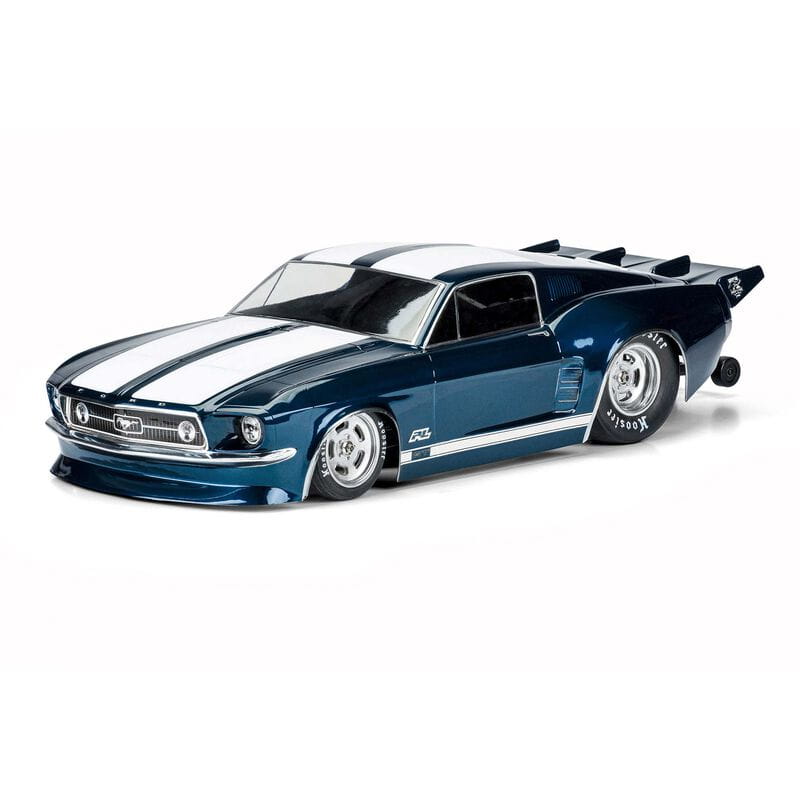 Proline 1967 Ford Mustang Clear Karosserie for SC Drag - RC-Zubehoer