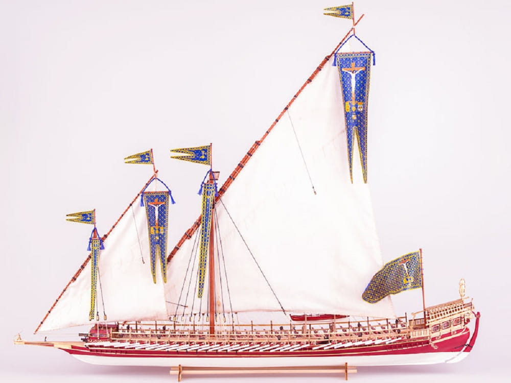 La Real Galeere 1_72 Bausatz - Historisches Schiffsmodell von Dusek