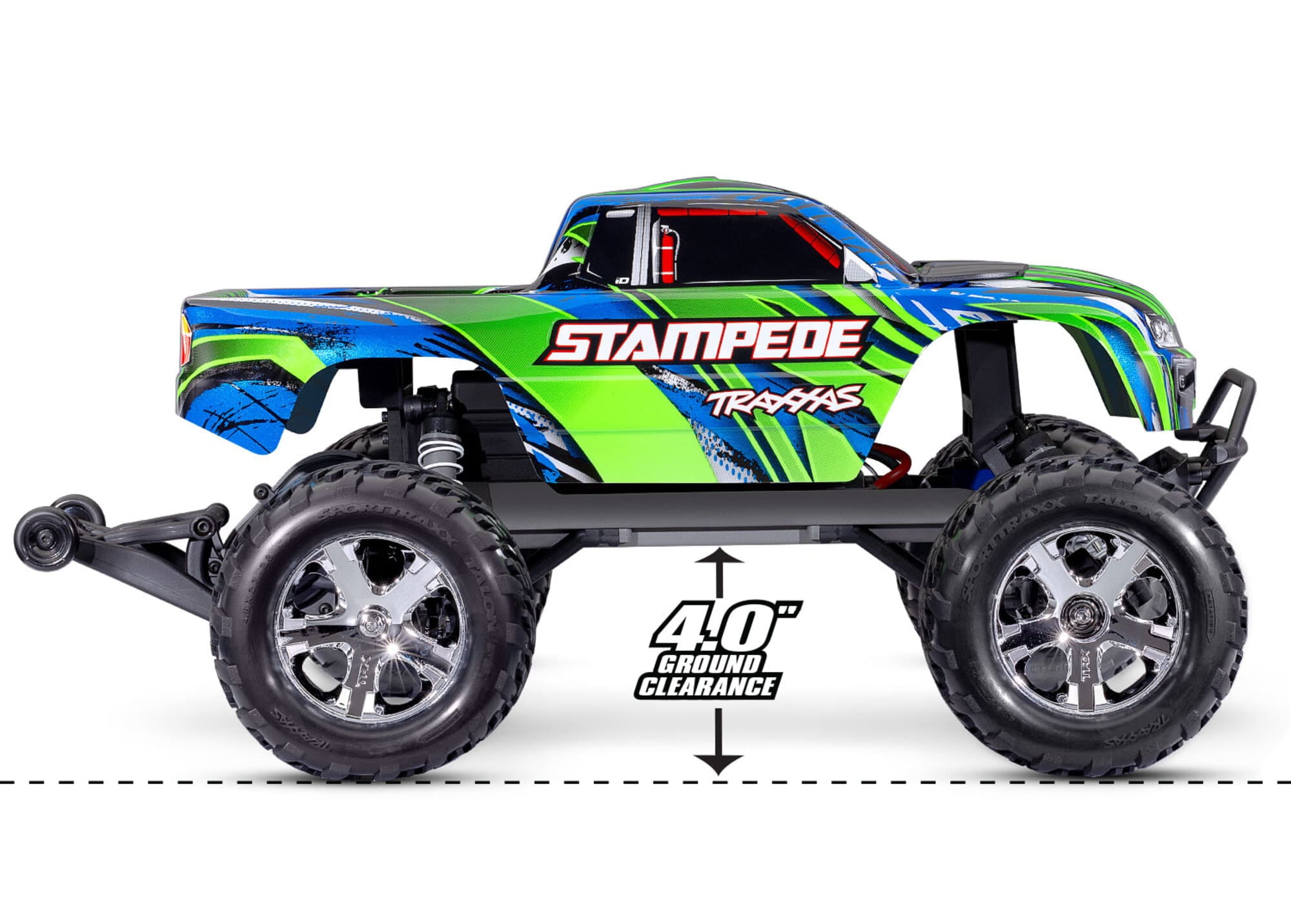 Traxxas 36254-8 Stampede 2WD RTR Monster Truck 1_10 gruen