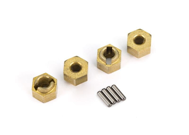 Traxxas Sechskantmitnehmer 7mm Messing_ Pins TRX-4M - RC-Zubehoer