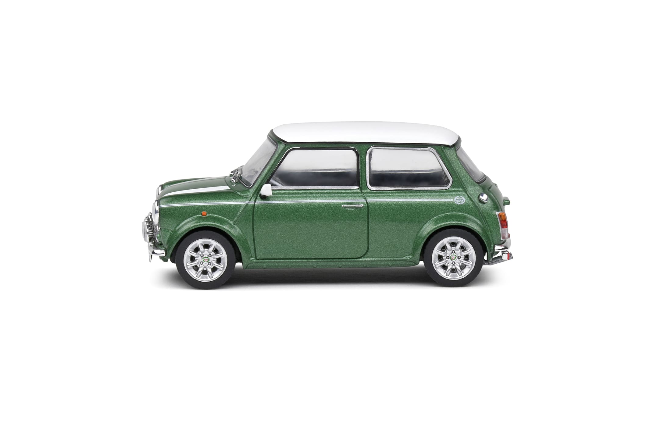 Mini Cooper S 1994 Modellauto in British Racing Green 1_43 Massstab von Solido