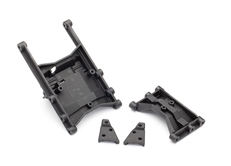 Traxxas Chassis Crossmember indermediate (1) & hinten (1)