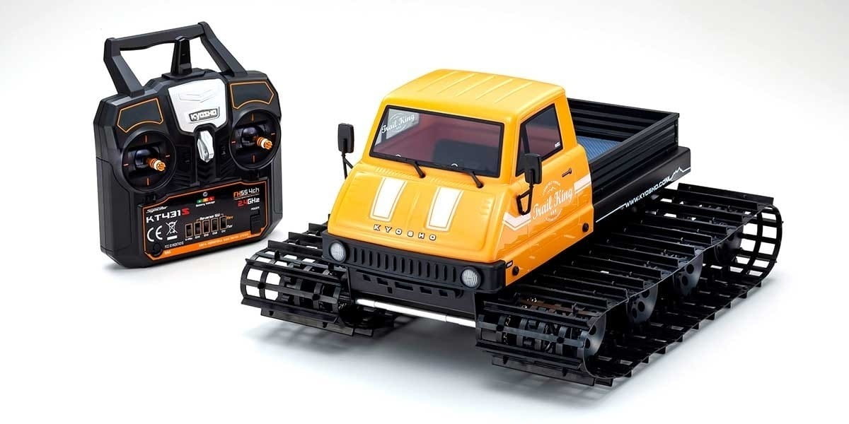 KYOSHO Pistenraupe Trail King orange RTR kyosho trail king pistenraupe rtr orange