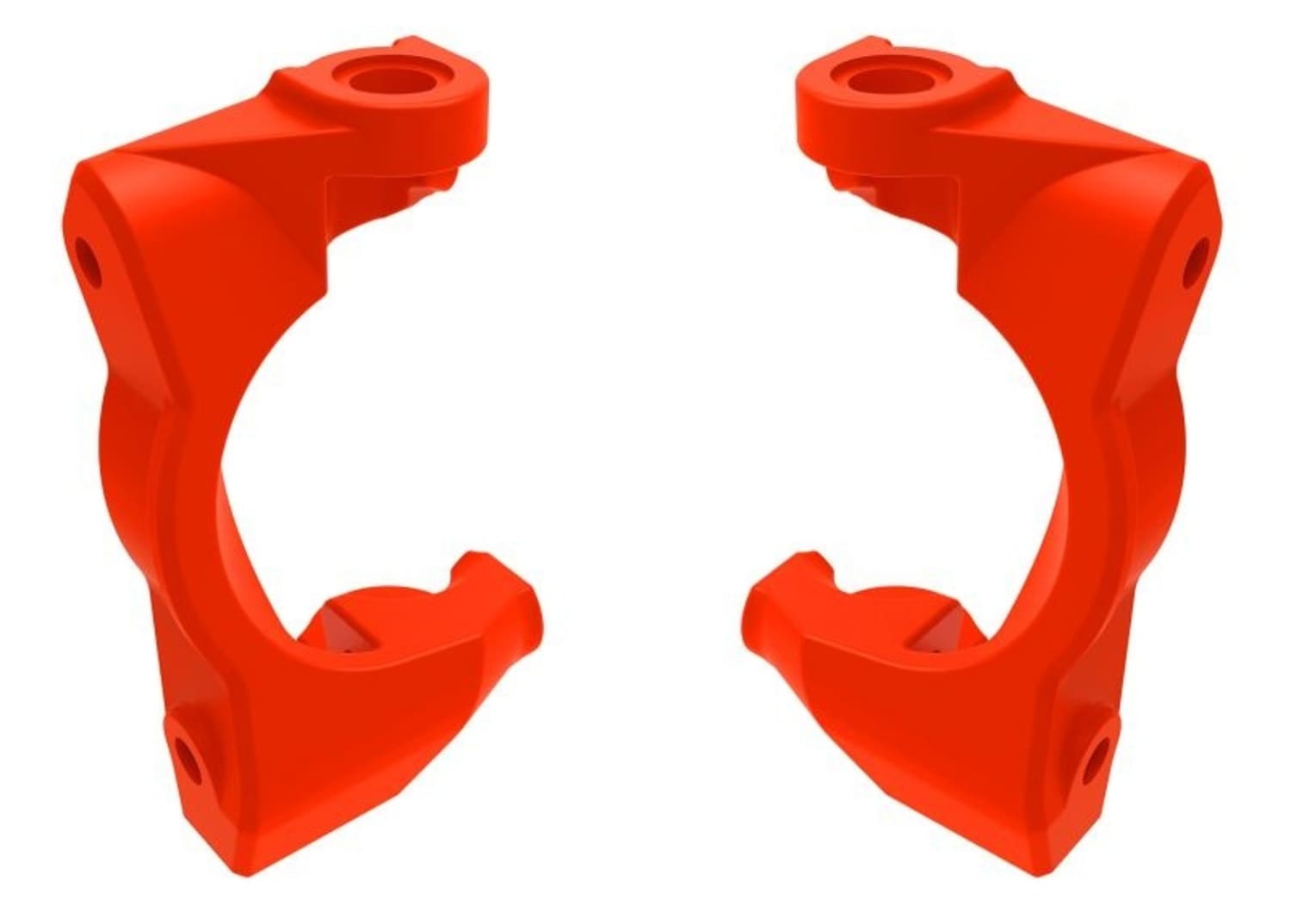Traxxas Nachlauf-Bloecke l_r rot - RC-Zubehoer
