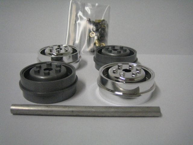 Wedico Felgen kugelgelagert_ Stand. Hinterachse - RC-Zubehoer