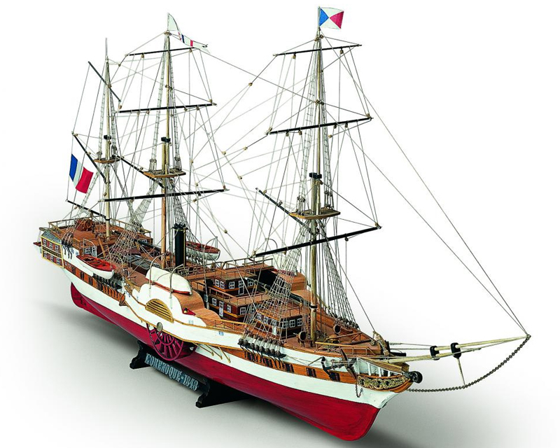L'Orenoque Bausatz 1_100 von Mamoli - Historisches Schiffsmodell