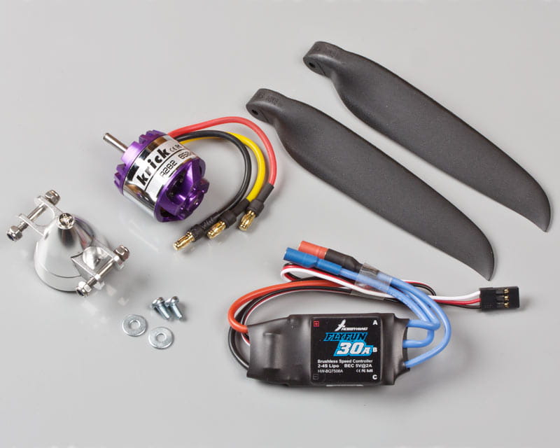 Krick BL Antriebsset kpl. Habicht Krick BL Antriebsset kpl. Habicht - RC-Zubehoer