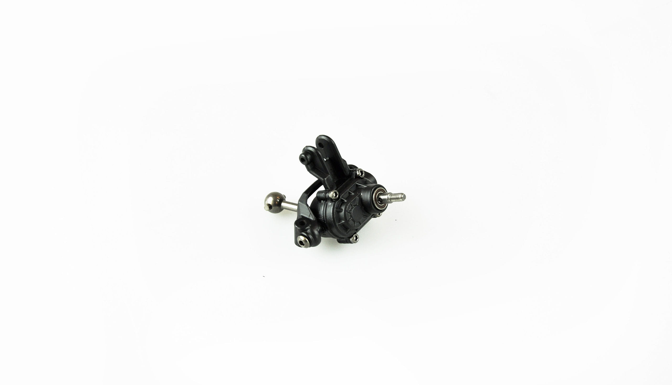 Amewi Radnabe montiert Links gruen Vorderachse - RC-Zubehoer