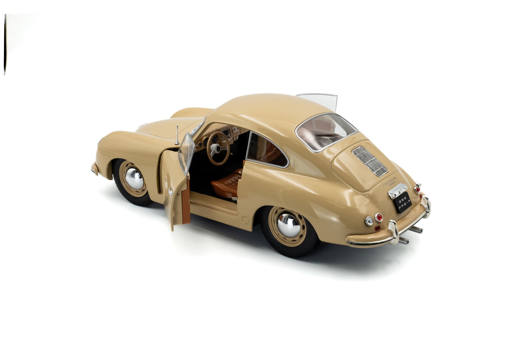 Porsche 356 PRE-A 1_18 Modellauto in braun - Detailgetreue Nachbildung