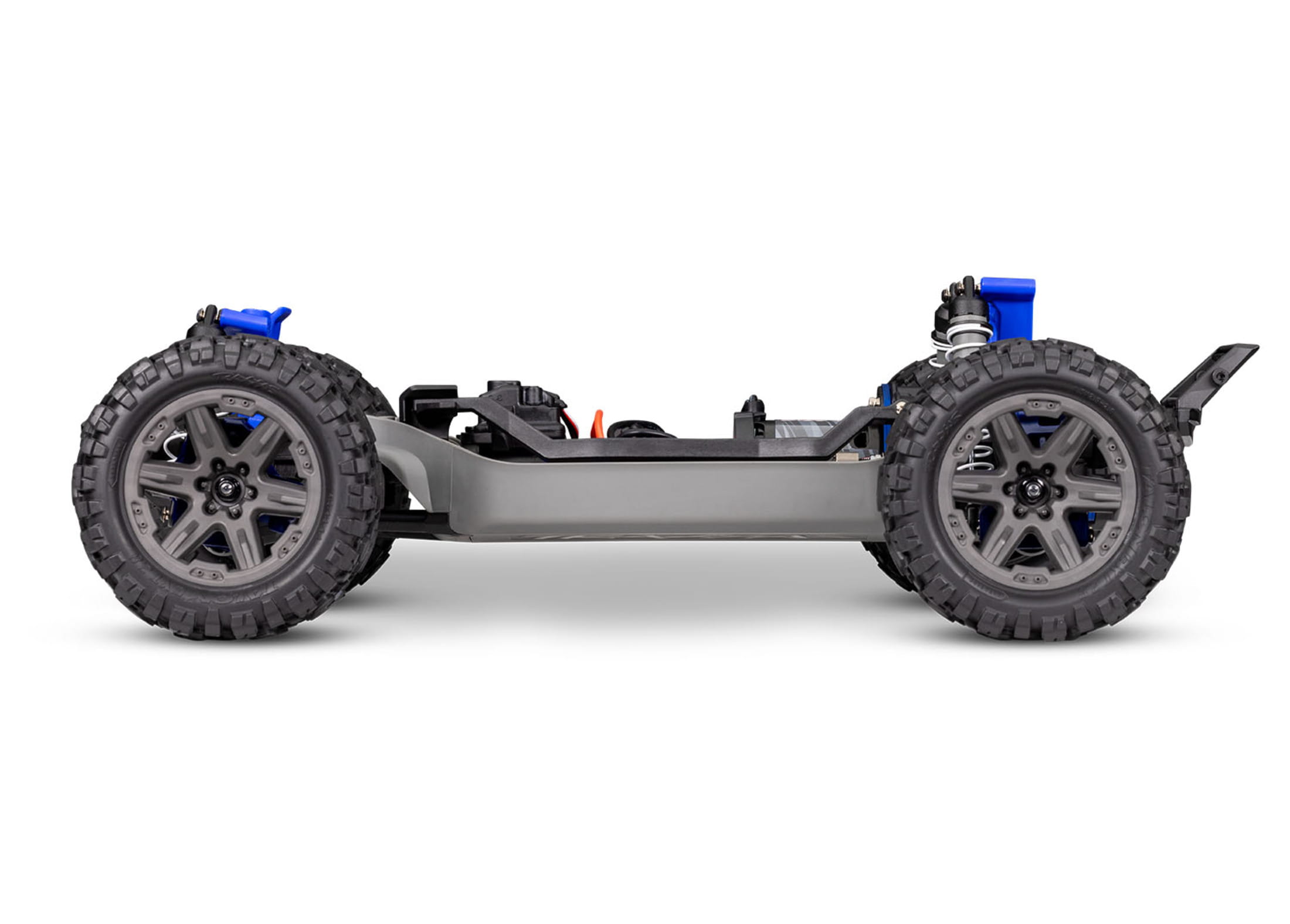 traxxas rustler blau rtr brushless