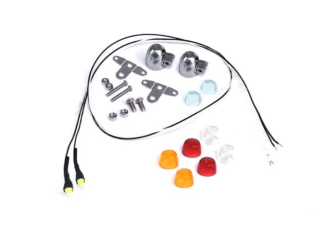 Lesu 1_14 Scheinwerfer fuer Einstiege vorne Paar - RC-Zubehoer