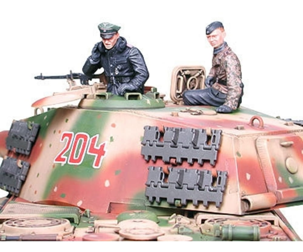 Tamiya WWII Deutscher Panzer Königstiger Ardennen 1:35 Plastik Modellbau Militär Bausatz