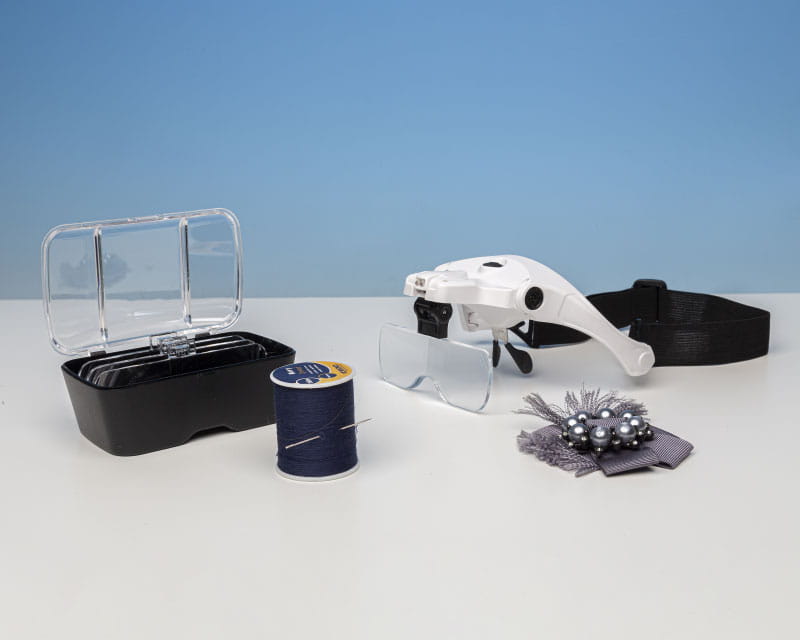 Krick Lupenbrille mit LED Beleuchtung - RC-Zubehoer