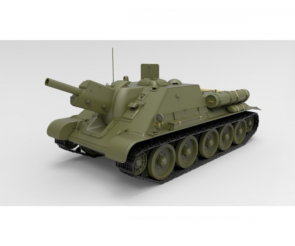 Plastikmodellbau von Miniart 1-35 su 122 letzte prod m interieu