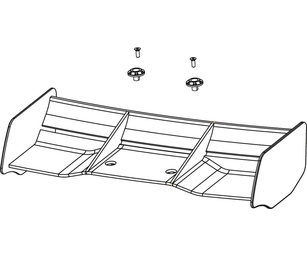 Carson King of Dirt Spoiler - RC-Zubehoer