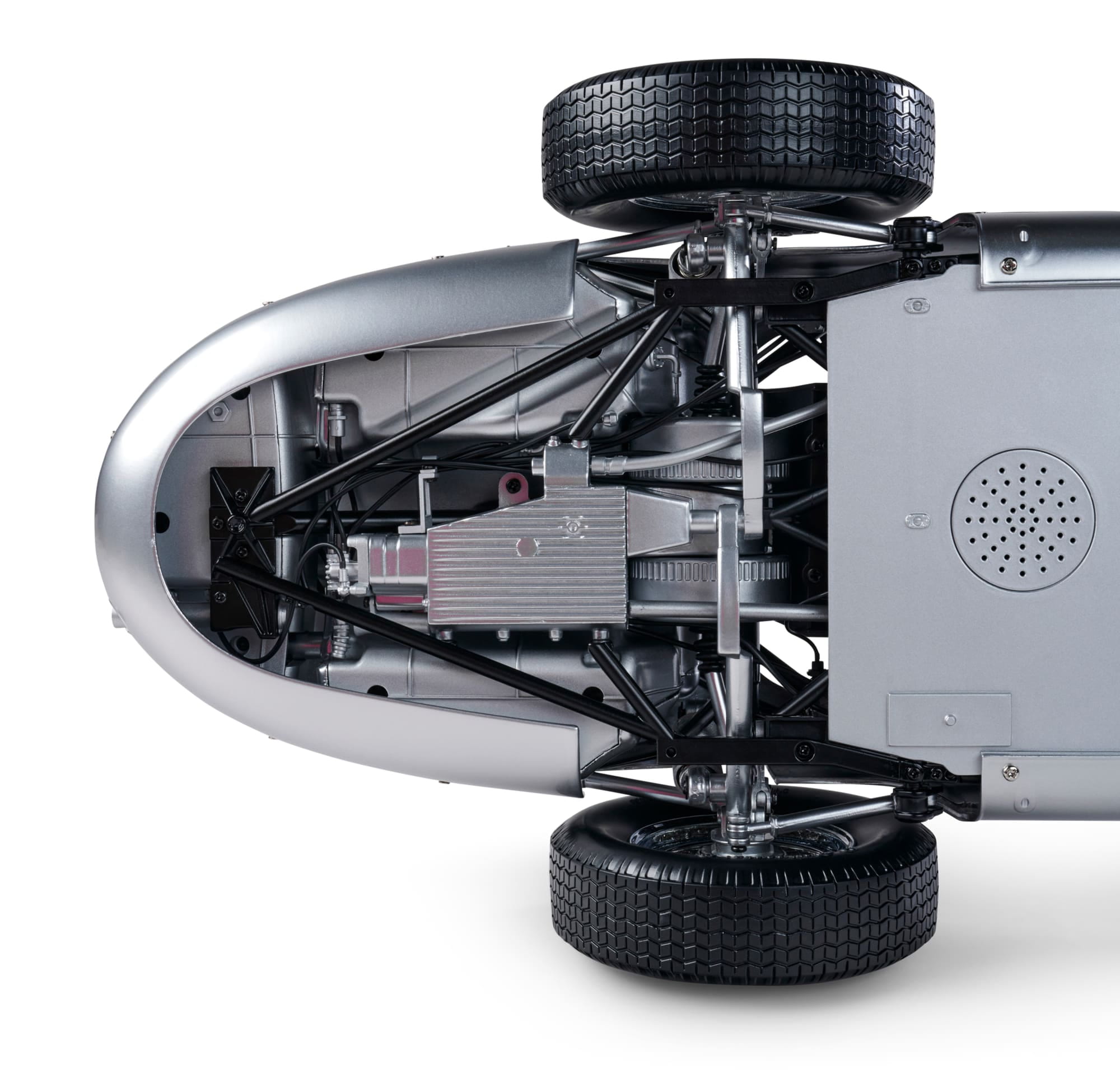 ixo premium collectables mercedes w196 r fangio modellbausatz Mercedes-Benz W196 R Modell 1_8 Bausatz iXO Premium Collectables -12 mit Soundfunktion