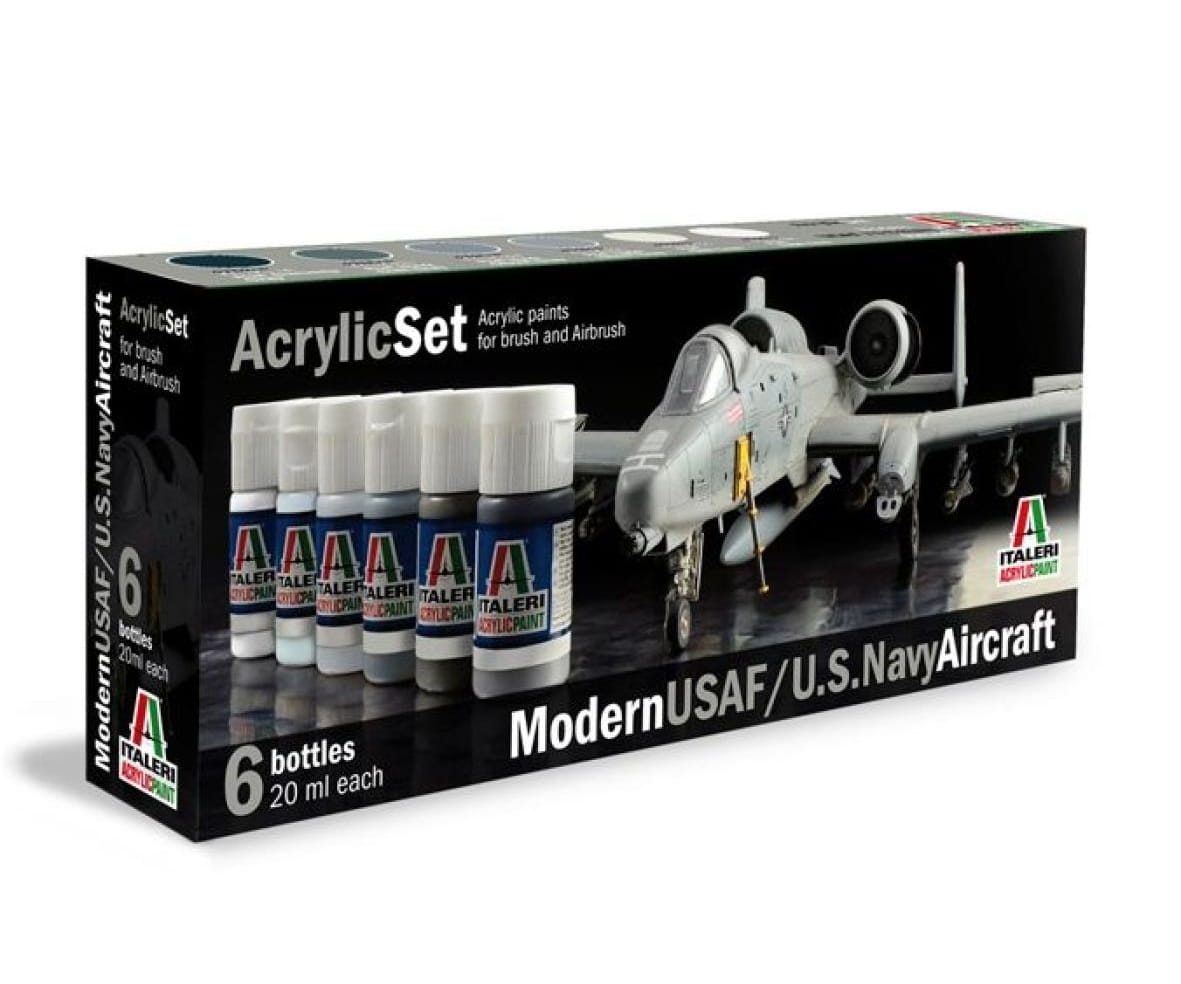 Italeri Acryl Set Modern USAF_U_S. Navy Aircraft - RC-Zubehoer