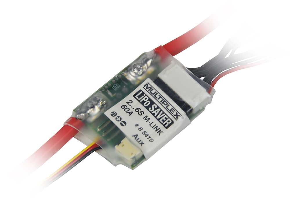 Multiplex LiPo SAVER 2_.6S - 60A Sensor fuer M-LINK - RC-Zubehoer