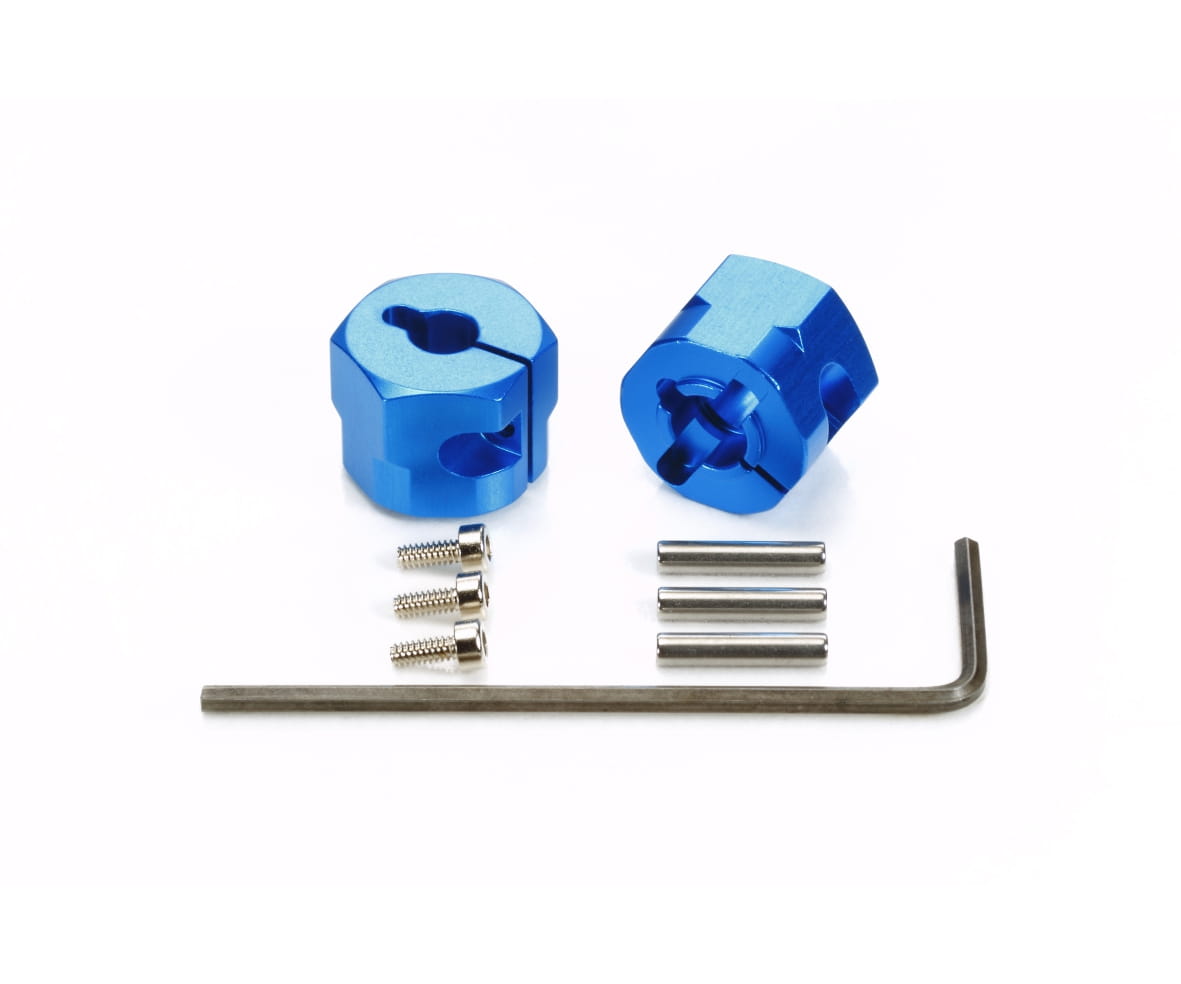 Tamiya Alu 12mm Felgenmit. 9mm Klemm (2) Tamiya Alu 12mm Felgenmit. 9mm Klemm (2)