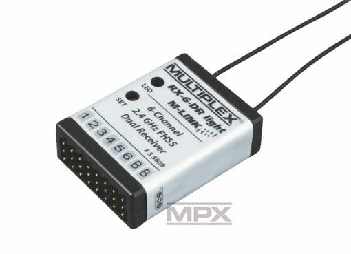 Multiplex Empfänger RX-6 DR M ( MLINK ) 2,4 GHz